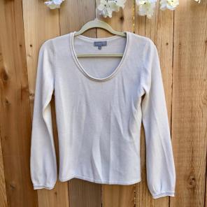 Per Una Cream Scoop Neck Sweater
