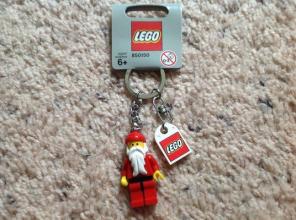 LEGO Santa Claus Keychain - NEW