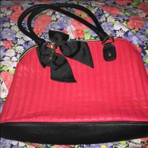 Betsey Johnson Red Purse