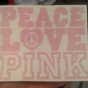 Hot pink (pink by Victoria Secret decal)