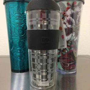 Pattern Dunkin' donuts cup