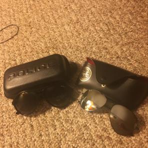 Sunglasses Aviator police And Ray Ban