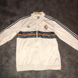 Adidas Real Madrid Zip Up Sweater