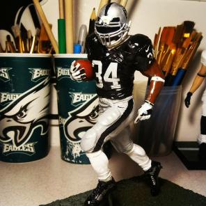 Custom Bo Jackson Raiders figurine