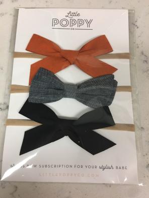 New Little Poppy Company October Bows