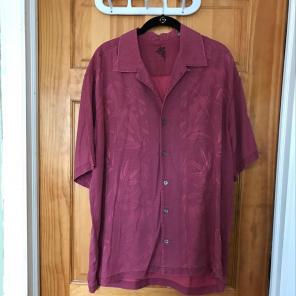 Tommy Bahama Hawaiian Palm Print Shirt
