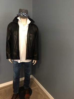 Men's Leather Jacket Kuang Huei