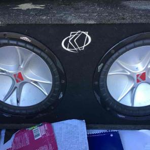 2 12 inch kicker CVR
