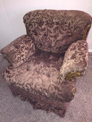 Chocolate Velvet Couches For Sale.