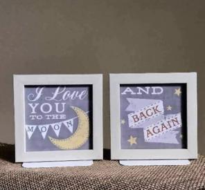 Love You To The Moon Book Ends