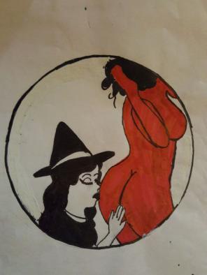 I do the devil's bidding drawing