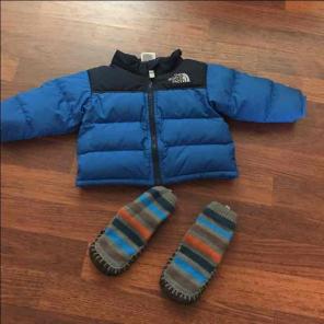 North face baby jacket
