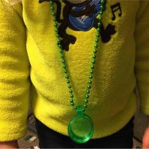 St pats mug necklace