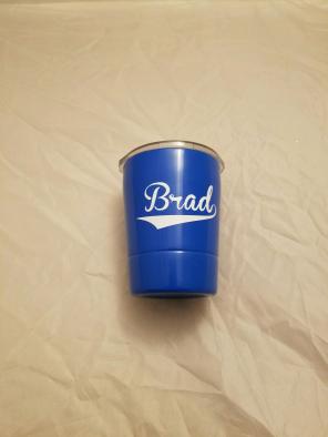 Personalized toddler thermal cup