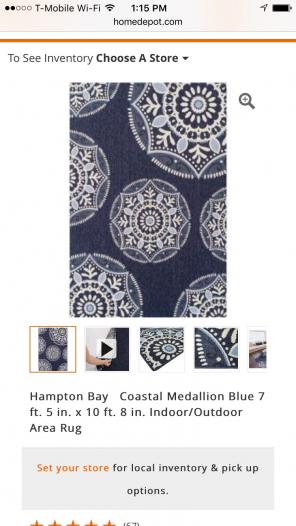 Mildew Resistant Rug