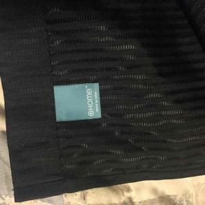 TARGET Home Black Shower Curtain