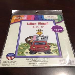 Birth Announcement Cross Stitch Kit