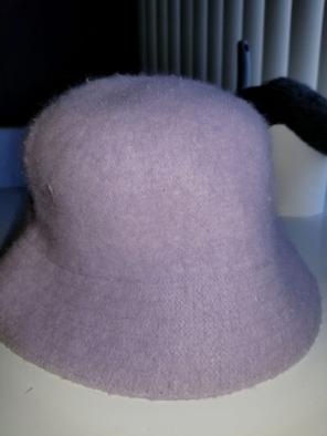 Lavender Angora fur, bucket hat