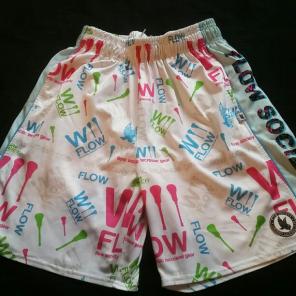 Flow Society LaCrosse Logo Shorts Medium