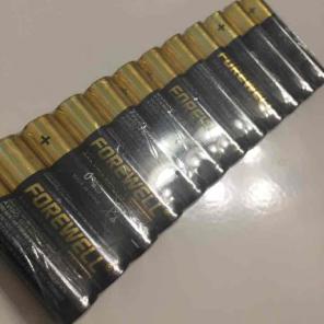 12 pack batteries alkaline AAA triple