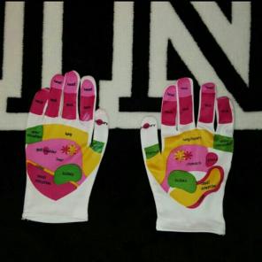 Reflexology gloves like new!