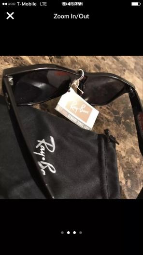 New Black Ray Bans Wayfarer Unisex