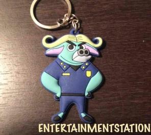 Zootopia Keychain