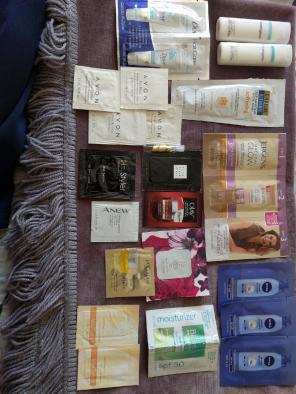 Sample Lot- lotion, perfume, skin care