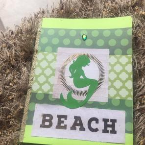 Beach Mermaid Journal Notebook