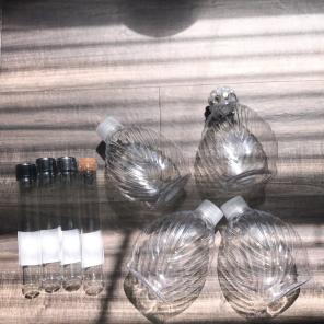 Bottle And Tubes Lot